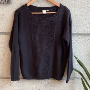 Roxy Knit Black Sweater